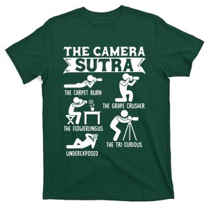 Camera Sutra Funny Photographer Pose Photography T-Shirt