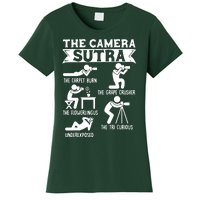 Camera Sutra Funny Photographer Pose Photography Women's T-Shirt