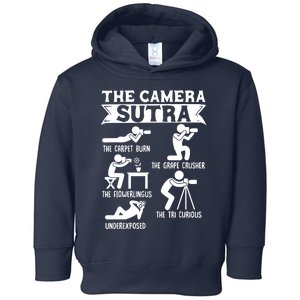 Camera Sutra Funny Photographer Pose Photography Toddler Hoodie