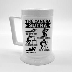 Camera Sutra Funny Photographer Pose Photography Beer Stein