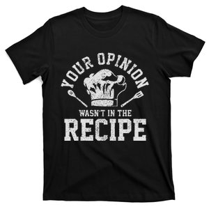 ChefS Saying Funny ChefS Hat Cooking Gift T-Shirt