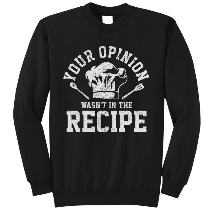 ChefS Saying Funny ChefS Hat Cooking Gift Tall Sweatshirt