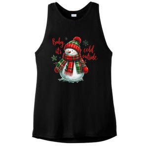 Christmas Squad Family Matching Xmas Christmas Pajamas Ladies PosiCharge Tri-Blend Wicking Tank