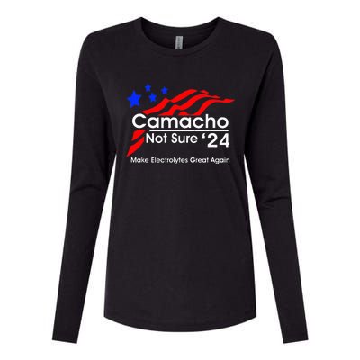 camachonot sure for president Womens Cotton Relaxed Long Sleeve T-Shirt