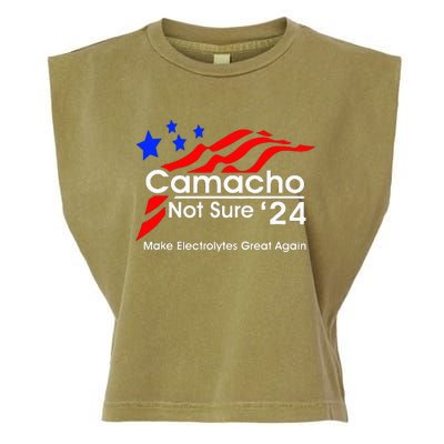 camachonot sure for president Garment-Dyed Women's Muscle Tee