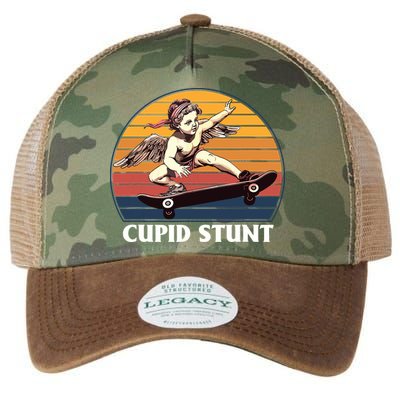 Cupid Stunt Funny Sarcastic Offensive Humor Embarrassing Legacy Tie Dye Trucker Hat
