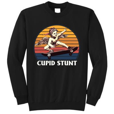 Cupid Stunt Funny Sarcastic Offensive Humor Embarrassing Sweatshirt