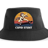 Cupid Stunt Funny Sarcastic Offensive Humor Embarrassing Sustainable Bucket Hat