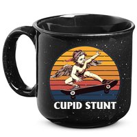 Cupid Stunt Funny Sarcastic Offensive Humor Embarrassing 15oz Campfire Ceramic Mug