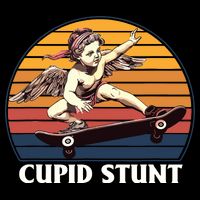 Cupid Stunt Funny Sarcastic Offensive Humor Embarrassing 16 in Basic Backpack