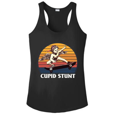 Cupid Stunt Funny Sarcastic Offensive Humor Embarrassing Ladies PosiCharge Competitor Racerback Tank