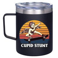 Cupid Stunt Funny Sarcastic Offensive Humor Embarrassing 12oz Stainless Steel Coffee Mug