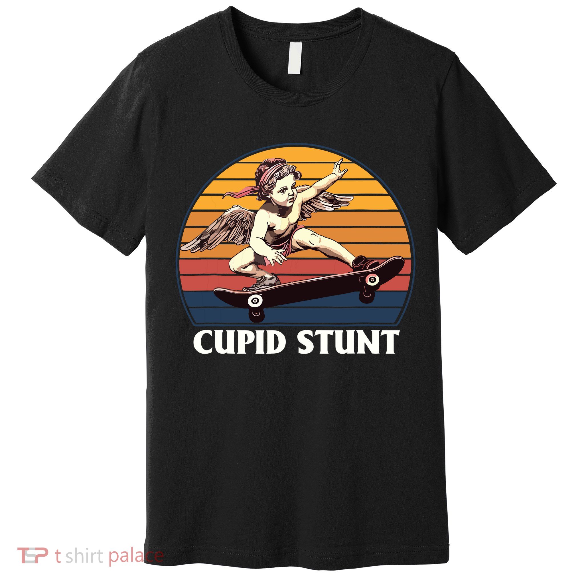 Cupid Stunt Funny Sarcastic Offensive Humor Embarrassing Premium T-Shirt