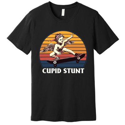 Cupid Stunt Funny Sarcastic Offensive Humor Embarrassing Premium T-Shirt