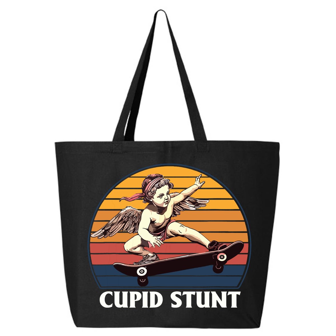 Cupid Stunt Funny Sarcastic Offensive Humor Embarrassing 25L Jumbo Tote