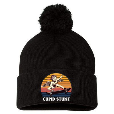 Cupid Stunt Funny Sarcastic Offensive Humor Embarrassing Pom Pom 12in Knit Beanie