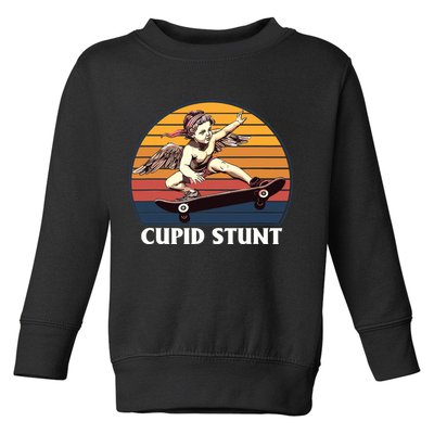 Cupid Stunt Funny Sarcastic Offensive Humor Embarrassing Toddler Sweatshirt