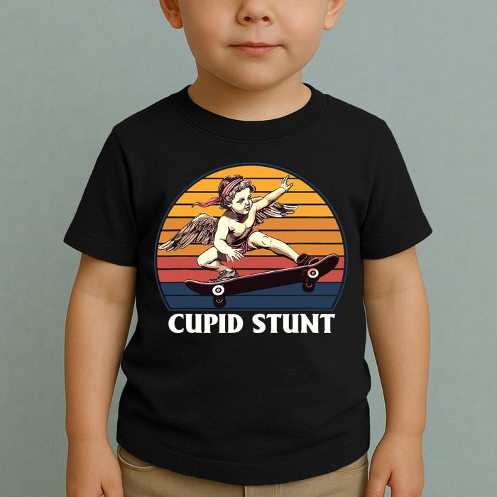 Cupid Stunt Funny Sarcastic Offensive Humor Embarrassing Toddler T-Shirt