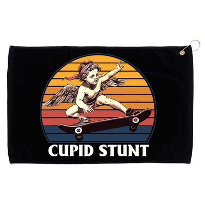 Cupid Stunt Funny Sarcastic Offensive Humor Embarrassing Grommeted Golf Towel