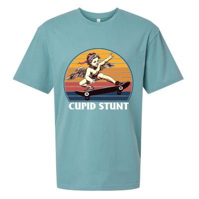 Cupid Stunt Funny Sarcastic Offensive Humor Embarrassing Sueded Cloud Jersey T-Shirt