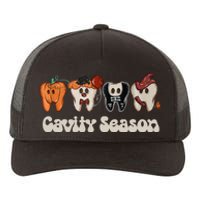 Cavity Season Funny Dental Halloween Teeth Dentist Yupoong Adult 5-Panel Trucker Hat