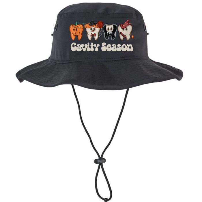 Cavity Season Funny Dental Halloween Teeth Dentist Legacy Cool Fit Booney Bucket Hat