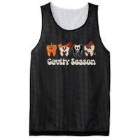 Cavity Season Funny Dental Halloween Teeth Dentist Mesh Reversible Basketball Jersey Tank