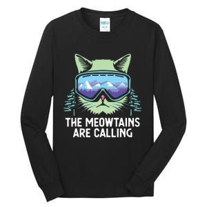 Cool Snowboard For Ski Lover Mountain Skier Tall Long Sleeve T-Shirt