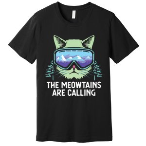 Cool Snowboard For Ski Lover Mountain Skier Premium T-Shirt