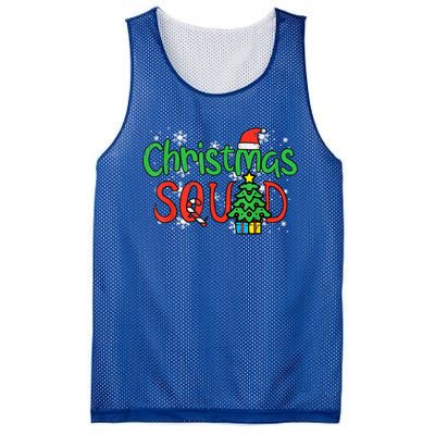 Christmas Squad Family Xmas Crew Meaningful Gift Mesh Reversible Basketball Jersey Tank