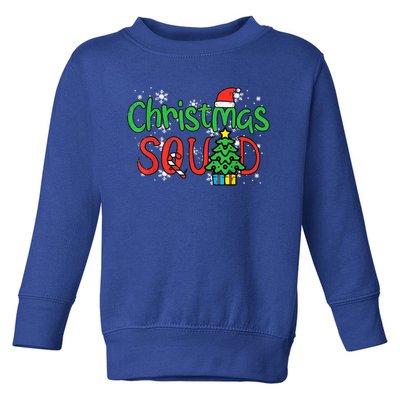 Christmas Squad Family Xmas Crew Meaningful Gift Toddler Sweatshirt