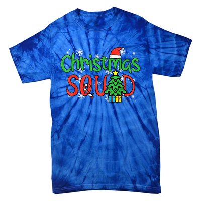 Christmas Squad Family Xmas Crew Meaningful Gift Tie-Dye T-Shirt