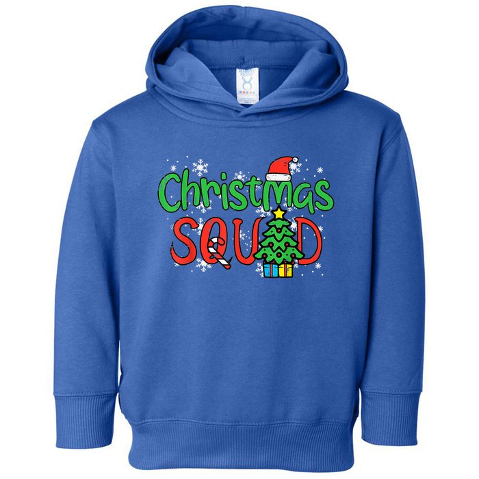 Christmas Squad Family Xmas Crew Meaningful Gift Toddler Hoodie