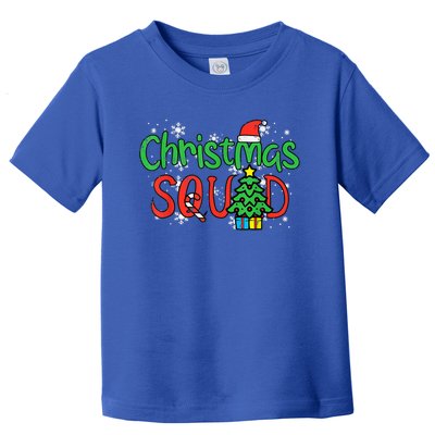 Christmas Squad Family Xmas Crew Meaningful Gift Toddler T-Shirt