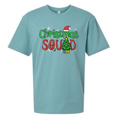 Christmas Squad Family Xmas Crew Meaningful Gift Sueded Cloud Jersey T-Shirt