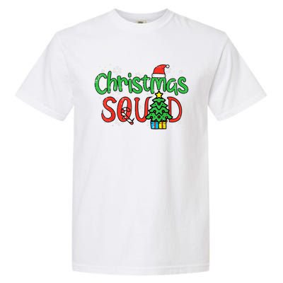 Christmas Squad Family Xmas Crew Meaningful Gift Garment-Dyed Heavyweight T-Shirt