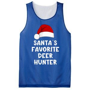 Christmas SantaS Favorite Deer Hunter Funny Xmas Pajama Meaningful Gift Mesh Reversible Basketball Jersey Tank