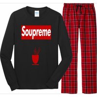 Charles Soupreme Funny Soupreme Long Sleeve Pajama Set