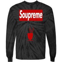 Charles Soupreme Funny Soupreme Tie-Dye Long Sleeve Shirt