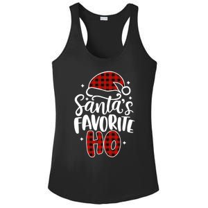 Christmas SantaS Favorite Ho Gift Ladies PosiCharge Competitor Racerback Tank