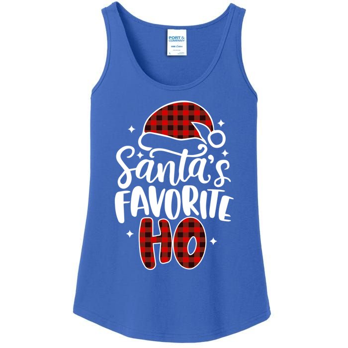 Christmas SantaS Favorite Ho Gift Ladies Essential Tank