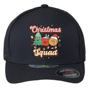 Christmas Squad Funny Family Matching Shirt Retro Christmas Flexfit Unipanel Trucker Cap