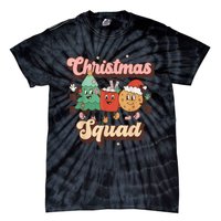 Christmas Squad Funny Family Matching Shirt Retro Christmas Tie-Dye T-Shirt