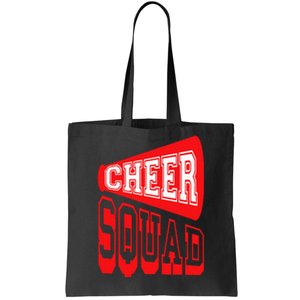 Cheer Squad Funny Cheerleader Cheering Cheerdancing Outfit Tote Bag