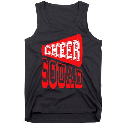 Cheer Squad Funny Cheerleader Cheering Cheerdancing Outfit Tank Top