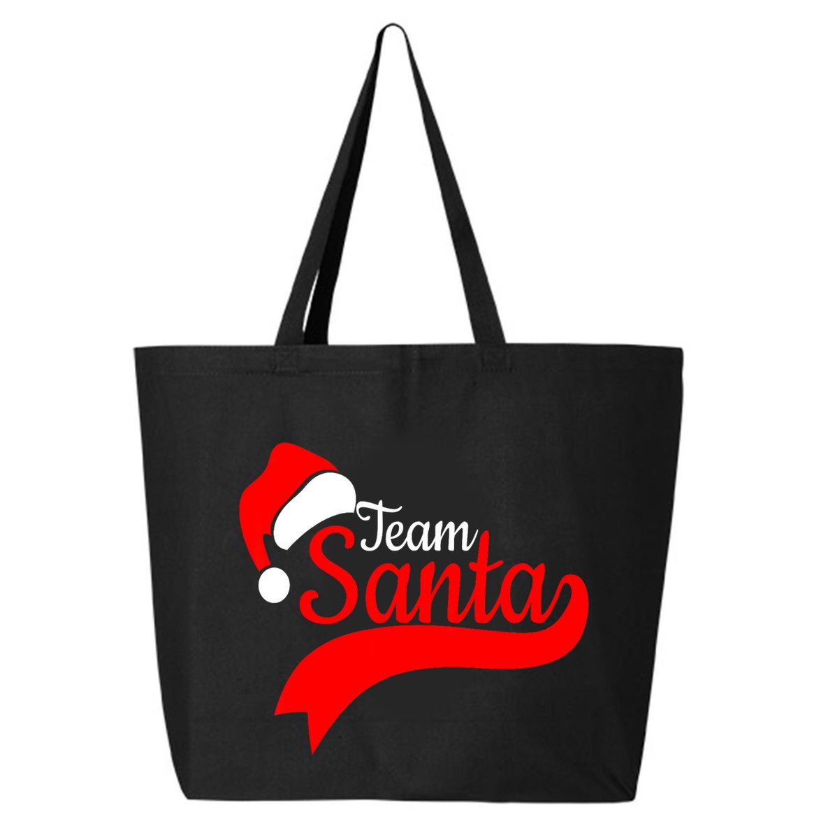 Christmas Squad Family Matching Team Santa Pajamas Gift 25L Jumbo Tote