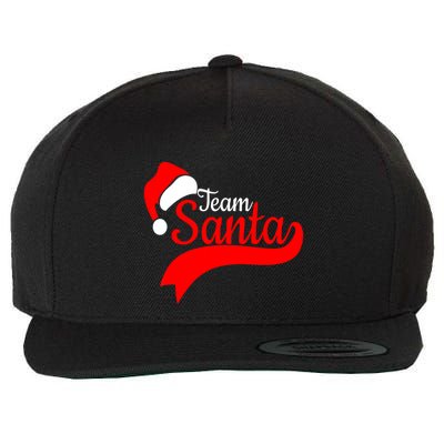 Christmas Squad Family Matching Team Santa Pajamas Gift Wool Snapback Cap