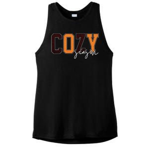 Cozy Season Fall Lover Ladies PosiCharge Tri-Blend Wicking Tank