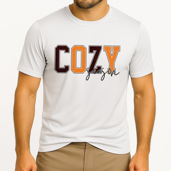 Cozy Season Fall Lover Cooling Performance Crew T-Shirt