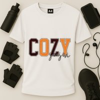 Cozy Season Fall Lover Cooling Performance Crew T-Shirt